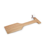 Kansas Jayhawks - Hardwood BBQ Grill Scraper with Bottle Opener