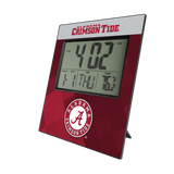 University of Alabama Crimson Tide Color Block Wall Clock