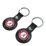 University of Alabama Crimson Tide Insignia Black Airtag Holder 2-Pack