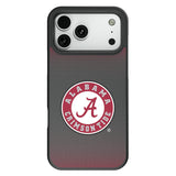 University of Alabama Crimson Tide Linen Bump Phone Case for Apple iPhone