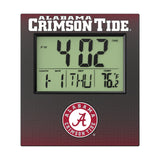 University of Alabama Crimson Tide Linen Wall Clock