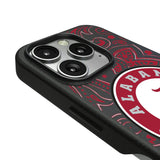 University of Alabama Crimson Tide Paisley MagSafe Compatible Phone Case for Apple iPhone