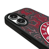 University of Alabama Crimson Tide Paisley MagSafe Compatible Phone Case for Apple iPhone