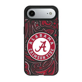 University of Alabama Crimson Tide Paisley MagSafe Compatible Phone Case for Apple iPhone