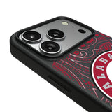 University of Alabama Crimson Tide Paisley MagSafe Compatible Phone Case for Apple iPhone