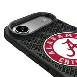 University of Alabama Crimson Tide Personalized EndZone Plus Bump Phone Case for Apple iPhone