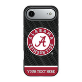 University of Alabama Crimson Tide Personalized EndZone Plus Bump Phone Case for Apple iPhone