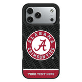 University of Alabama Crimson Tide Personalized EndZone Plus Bump Phone Case for Apple iPhone