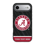 University of Alabama Crimson Tide Personalized EndZone Plus Bump Phone Case for Apple iPhone