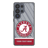 University of Alabama Crimson Tide Personalized EndZone Plus Clear Phone Case for Samsung Galaxy