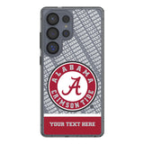 University of Alabama Crimson Tide Personalized EndZone Plus Clear Phone Case for Samsung Galaxy