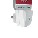 University of Alabama Crimson Tide Personalized Endzone Solid Night Light 2-Pack