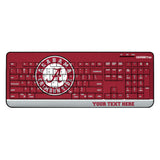 University of Alabama Crimson Tide Personalized Endzone Solid Wireless USB Keyboard