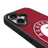 University of Alabama Crimson Tide Personalized Stripe Bump Phone Case for Apple iPhone
