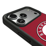 University of Alabama Crimson Tide Personalized Stripe Bump Phone Case for Apple iPhone