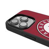 University of Alabama Crimson Tide Personalized Stripe Bump Phone Case for Apple iPhone
