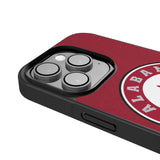 University of Alabama Crimson Tide Personalized Stripe Bump Phone Case for Apple iPhone