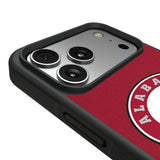 University of Alabama Crimson Tide Personalized Stripe Bump Phone Case for Apple iPhone