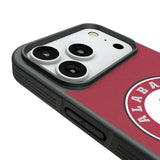 University of Alabama Crimson Tide Personalized Stripe Bump Phone Case for Apple iPhone