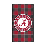 University of Alabama Crimson Tide Plaid 5000mAh Flat Powerbank