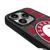 University of Alabama Crimson Tide Plaid MagSafe Compatible Phone Case for Apple iPhone