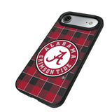 University of Alabama Crimson Tide Plaid MagSafe Compatible Phone Case for Apple iPhone