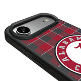 University of Alabama Crimson Tide Plaid MagSafe Compatible Phone Case for Apple iPhone