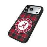 University of Alabama Crimson Tide Plaid MagSafe Compatible Phone Case for Apple iPhone