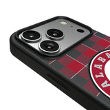 University of Alabama Crimson Tide Plaid MagSafe Compatible Phone Case for Apple iPhone