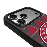 University of Alabama Crimson Tide Plaid MagSafe Compatible Phone Case for Apple iPhone