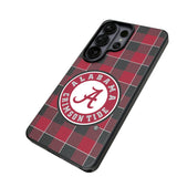 University of Alabama Crimson Tide Plaid MagSafe Compatible Phone Case for Samsung Galaxy