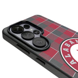 University of Alabama Crimson Tide Plaid MagSafe Compatible Phone Case for Samsung Galaxy