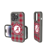 University of Alabama Crimson Tide Plaid Soft Touch Phone Case for Apple iPhone