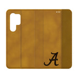 University of Alabama Crimson Tide Script A Burn Folio Phone Case for Samsung Galaxy