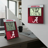 University of Alabama Crimson Tide Script A Color Block Wall Clock