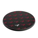 University of Alabama Crimson Tide Script A Fashion Pattern 15-Watt Wireless Charger