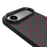 University of Alabama Crimson Tide Script A Fashion Pattern Bump Phone Case for Apple iPhone