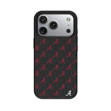 University of Alabama Crimson Tide Script A Fashion Pattern MagSafe Compatible Phone Case for Apple iPhone