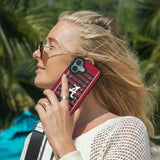 University of Alabama Crimson Tide Script A Field Bump Phone Case for Apple iPhone