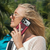 University of Alabama Crimson Tide Script A Field Bump Phone Case for Apple iPhone
