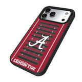 University of Alabama Crimson Tide Script A Field Bump Phone Case for Apple iPhone