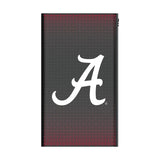 University of Alabama Crimson Tide Script A Linen 5000mAh Flat Powerbank