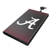 University of Alabama Crimson Tide Script A Linen 5000mAh Flat Powerbank