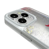 University of Alabama Crimson Tide Script A Linen Glitter Phone Case for Apple iPhone
