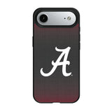 University of Alabama Crimson Tide Script A Linen MagSafe Compatible Phone Case for Apple iPhone