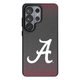 University of Alabama Crimson Tide Script A Linen MagSafe Compatible Phone Case for Samsung Galaxy