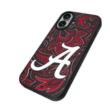 University of Alabama Crimson Tide Script A Paisley MagSafe Compatible Phone Case for Apple iPhone