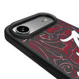 University of Alabama Crimson Tide Script A Paisley MagSafe Compatible Phone Case for Apple iPhone