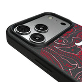 University of Alabama Crimson Tide Script A Paisley MagSafe Compatible Phone Case for Apple iPhone