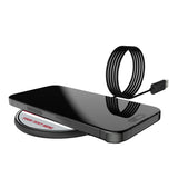 University of Alabama Crimson Tide Script A Personalized Endzone Solid 15-Watt Wireless Charger